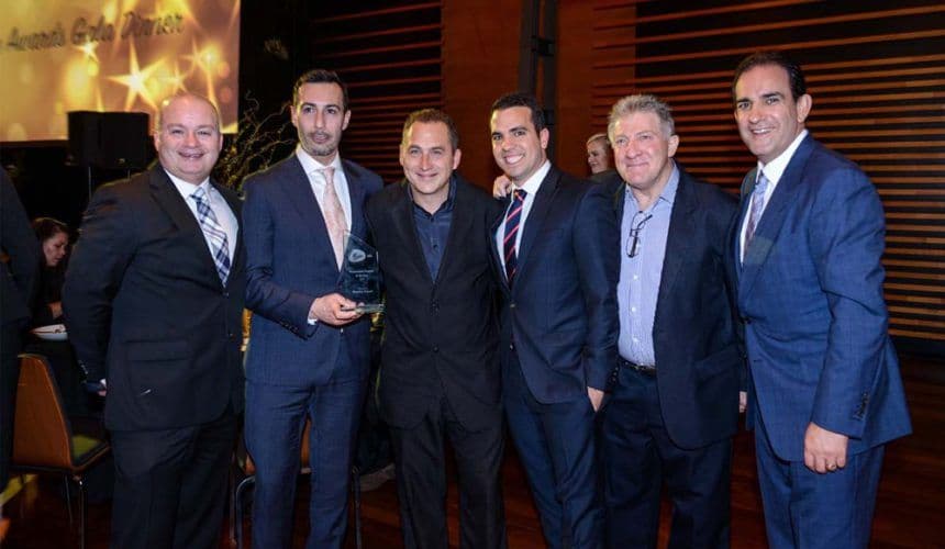 Morco Fresh and Morris Corporation executive teams in a group picture