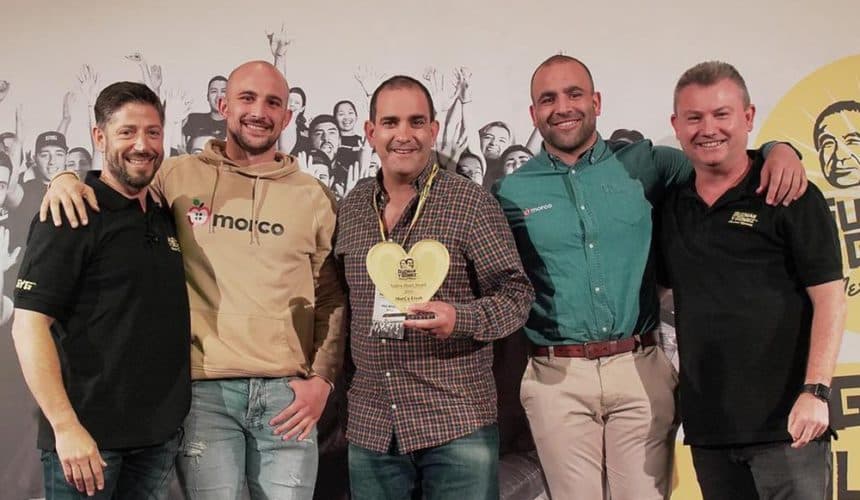 GYG founder and Morco Fresh team standing as a group